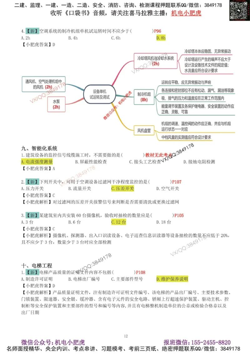 01-增值服务（1-3）答案_2026年一级建造师_2026年一建机电_2025年一建机电SVIP_04-冲刺串讲✿考点强化✿小灶集训_17-机电《案例百题斩》小肥虎SMR_增值服务