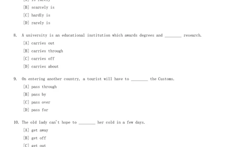 1980&mdash;1985年历年考研英语真题集_❤️1.1980-2009年考研英语真题及解析(英语一二通用）_01、真题部分（英语一二通用）_1980-1997年真题