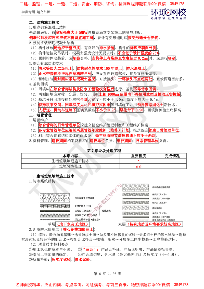 07.2025一建市政直播密训（七）-预习_2026年一级建造师_2026年一建市政_2025年一建市政SVIP_04-冲刺串讲✿考点强化✿小灶集训_43-市政《直播密训班》李莹HQ