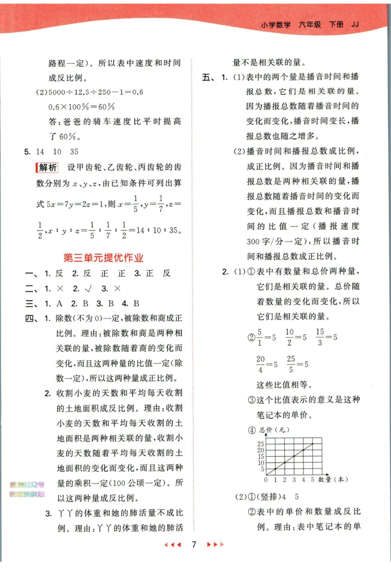 53天天练六年级下册数学冀教版答案_2024年人教版小学数学一二三四五六年级上册下册期中期末试a0747_小学全科《同步练习+精品试卷》打包下载（1-6年级单元月考期中期末试卷）_小学数学