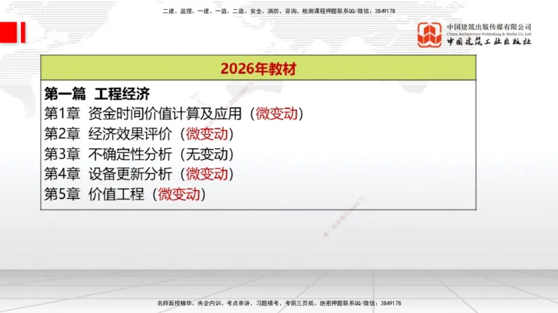 01.06一建《经济》新教材变动解析课_2026年一级建造师_2026年一建经济_2026年一建经济SVIP_2026一建经济SVIP_02-基础精讲✿高端面授✿深度强化_讲义