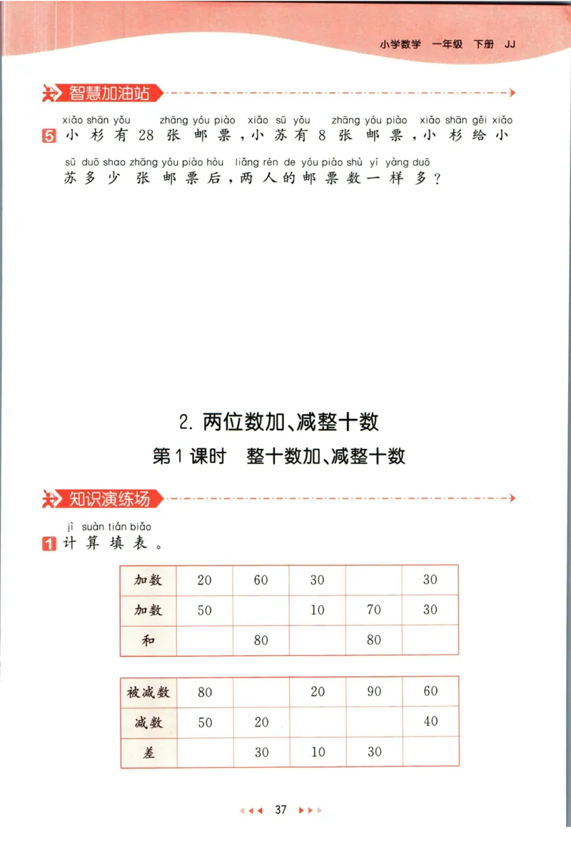 53天天练一年级下册数学冀教版_2024年人教版小学数学一二三四五六年级上册下册期中期末试a0747_小学全科《同步练习+精品试卷》打包下载（1-6年级单元月考期中期末试卷）_小学数学
