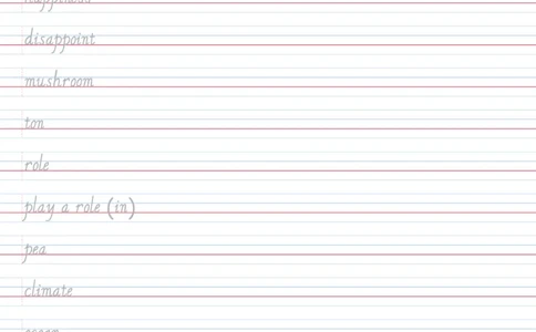 2025秋人教版八年级上册英语U4意大利字帖_初中英语新版_最新人教版英语八年级上册_新版_初中英语8上新更新第三套可选择_10单词默写+字帖_字帖