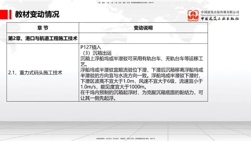 01.18一建《港航》新教材变动解析课（第1轮）_2026年一级建造师_2026年一建港航_2025年一建港航SVIP_02-基础精讲✿高端面授✿深度强化_06-港航《教材精讲班》陈冬铭JGS_讲义