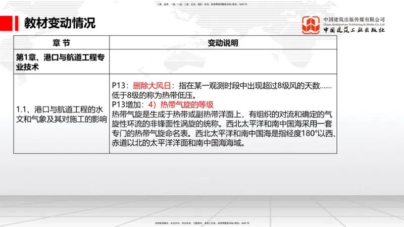 01.18一建《港航》新教材变动解析课（第1轮）_2026年一级建造师_2026年一建港航_2025年一建港航SVIP_02-基础精讲✿高端面授✿深度强化_06-港航《教材精讲班》陈冬铭JGS_讲义