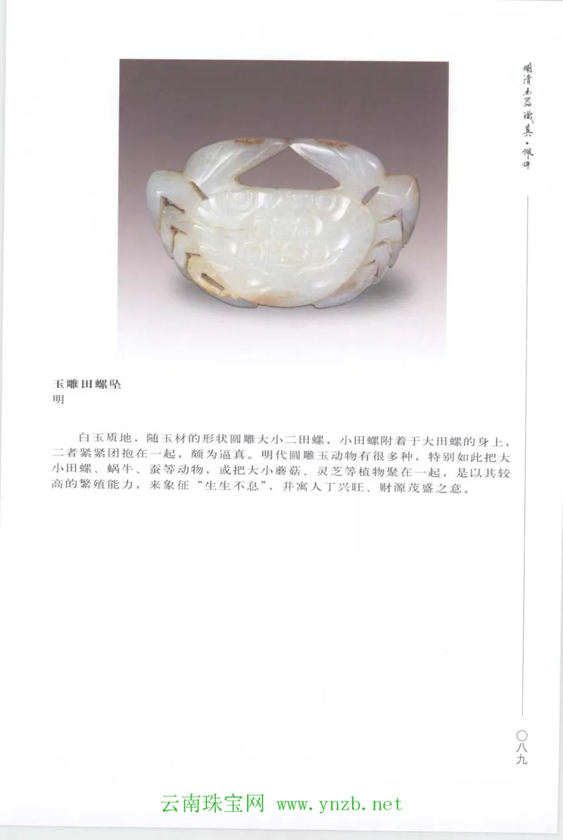 明清玉器识真&middot;佩件_X018-玉石珠宝鉴定教程最新合集_5、玉石鉴定专题全套课程_玉石电子书_玉石电子书