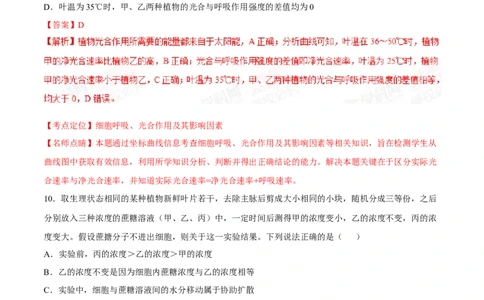 2015年高考生物试卷（海南）（解析卷）_生物历年高考真题_新&middot;Word版2008-2025&middot;高考生物真题_生物（按年份分类）2008-2025_2015&middot;高考生物真题