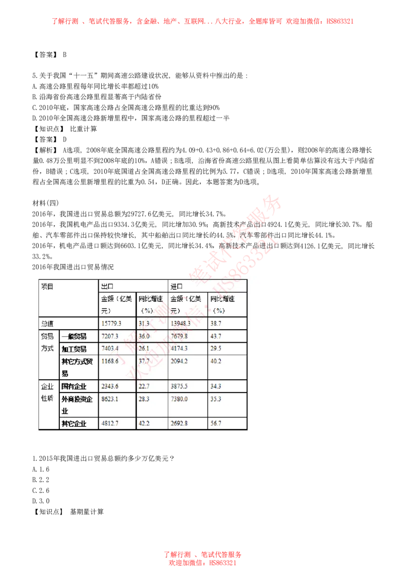 综合能力测试提分题库之资料分析图表分析题和解析_2025春招题库汇总_八大题库-1_04八大汇总_信永中和_信永中和招聘最新测评真题汇总22-23版-重要