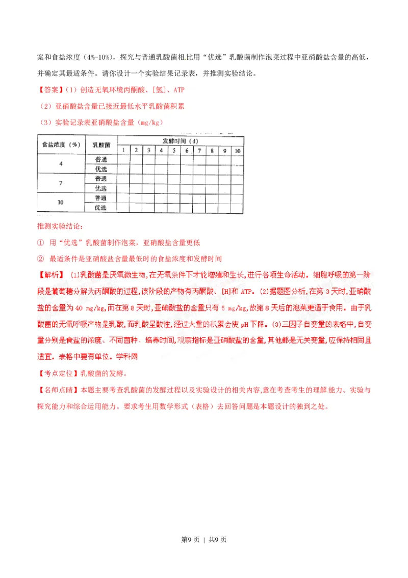 2015年高考生物试卷（广东）（解析卷）_生物历年高考真题_新&middot;PDF版2008-2025&middot;高考生物真题_生物（按省份分类）2008-2025_2008-2025&middot;（广东）生物高考真题