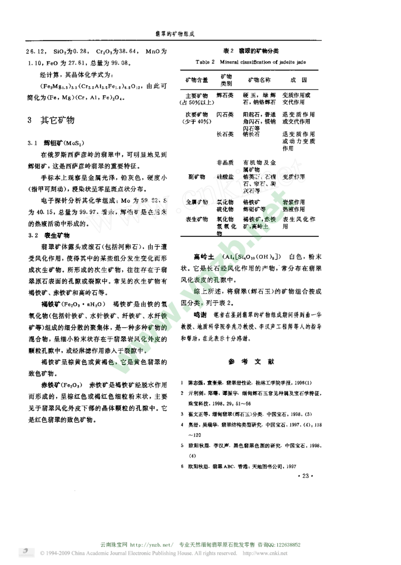 玉器-翡翠的矿物组成_X018-玉石珠宝鉴定教程最新合集_5、玉石鉴定专题全套课程_玉石电子书_玉石电子书