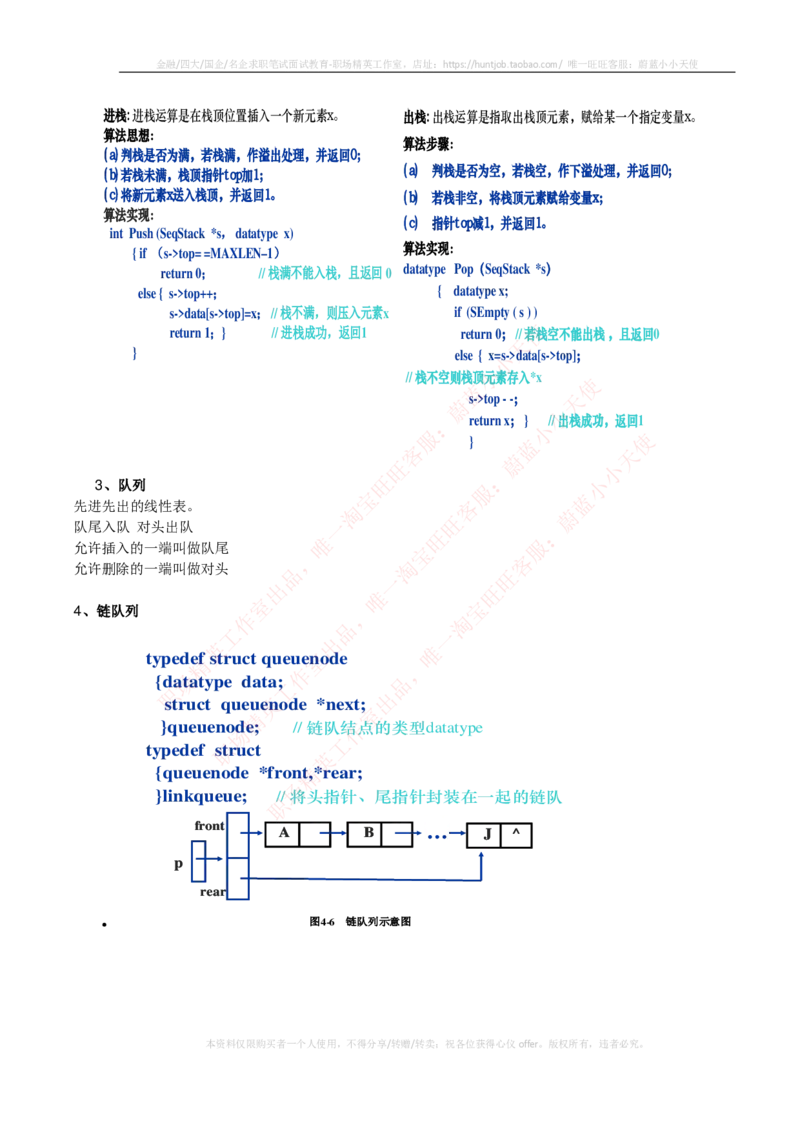 计算机类-数据结构与算法知识点总结_2025春招题库汇总_国企题库_国家能源_20230827_151217_2-国家能源集团2023招聘笔试完整知识点（专业知识部分）_计算机类