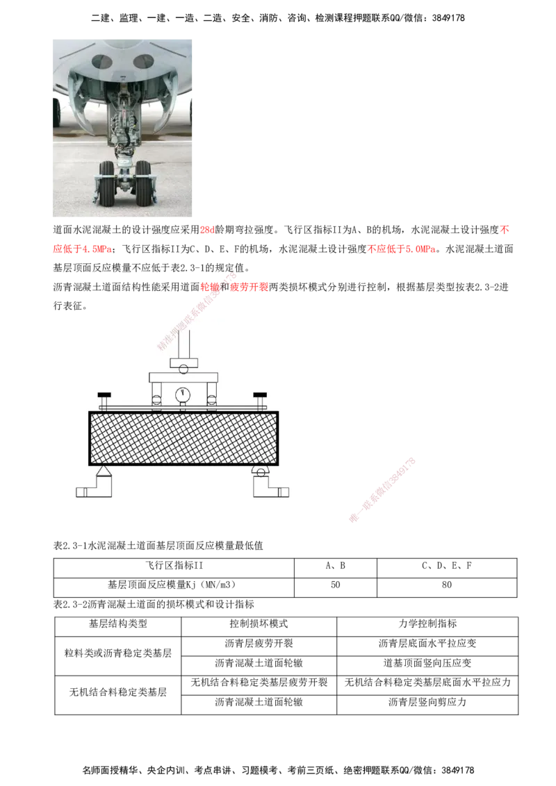 06.11-第二章-第三节-飞行区道面工程（一）_2026年一级建造师_2026年一建民航_2026年一建民航SVIP_2026一建民航SVIP_02-基础精讲✿高端面授✿深度强化_02.第二章_讲义