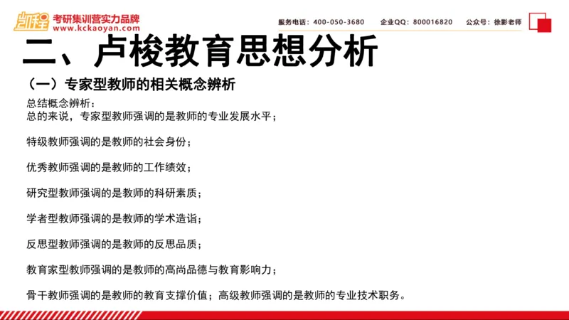 第6讲：《专家型教师做什么》_26考研复试_复试网课（最新版，含机构讲义）_04.2026教育类复试课程_01.复试指导讲义_01名著导读课件