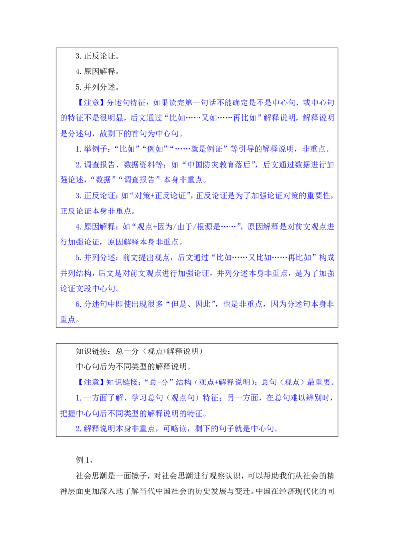 行测高分讲义笔记言语理解与表达重点必看_三桶油_中海油_2-中海油招聘考试-通用能力_言语理解模块知识点讲义+题库