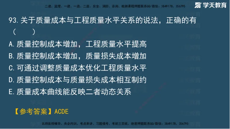 01.2025一建A计划模考强化管理1讲义_2026年一级建造师_2026年一建管理_2025年一建管理SVIP_03-习题精析✿实战特训✿模考通关_51-管理《A计划模考班》梁鸿飞XT_--配套讲义--