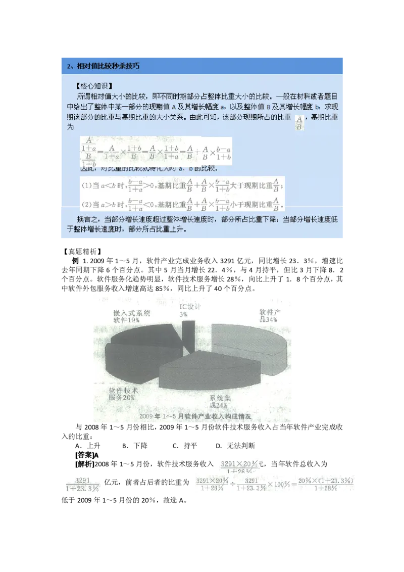 资料分析做题技巧分析讲义_2025春招题库汇总_国企-运营商题库_电信笔试资料_最新_笔试_2中国电信行测重点复习题_行测做题技巧-