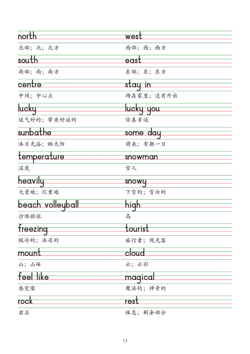 2025春新版七下人教版单词棒棒体字帖-Unit1-8_初中英语新版_最新人教版英语七年级下册_七下英语2025版_09.2025春英语人教7下字帖资料包