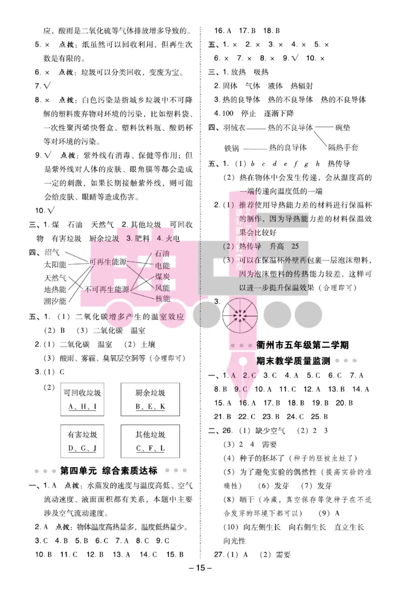 23春典中点五年级科学下(JK版)_2024年人教版小学数学一二三四五六年级上册下册期中期末试a0747_小学全科《同步练习+精品试卷》打包下载（1-6年级单元月考期中期末试卷）_小学科学