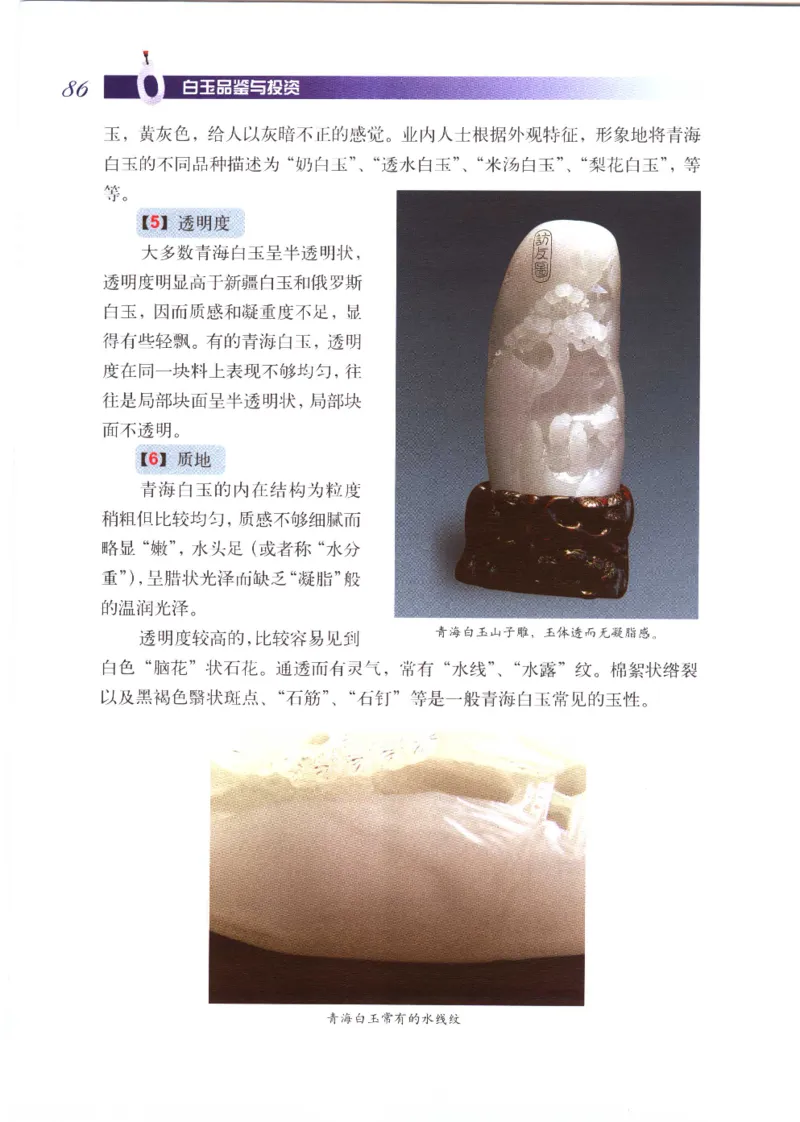 白玉品鉴与投资__X018-玉石珠宝鉴定教程最新合集_5、玉石鉴定专题全套课程_玉石电子书_玉石电子书