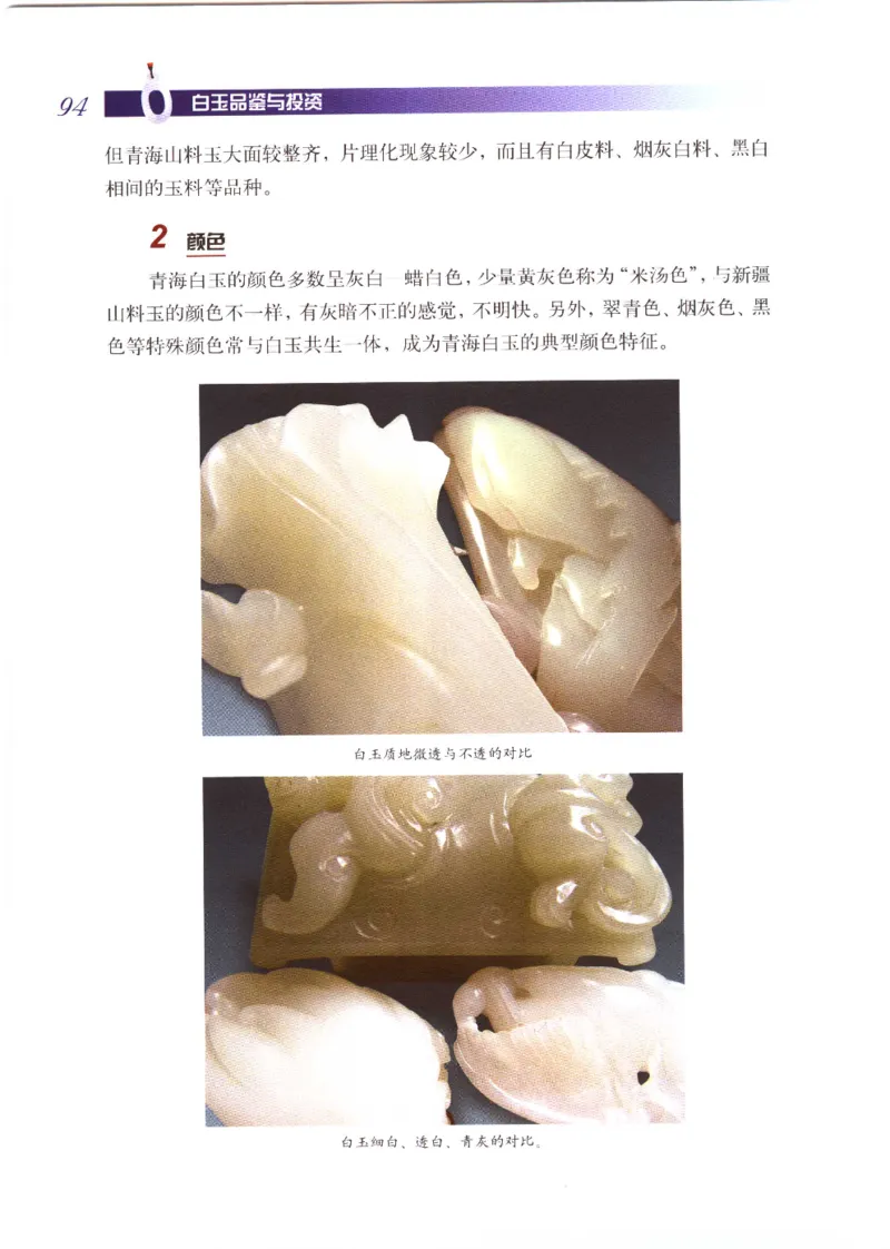 白玉品鉴与投资__X018-玉石珠宝鉴定教程最新合集_5、玉石鉴定专题全套课程_玉石电子书_玉石电子书
