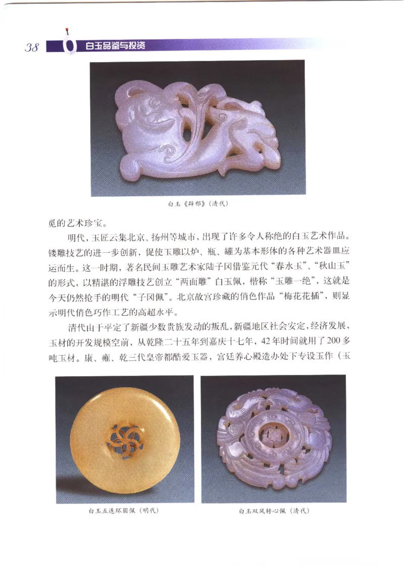 白玉品鉴与投资__X018-玉石珠宝鉴定教程最新合集_5、玉石鉴定专题全套课程_玉石电子书_玉石电子书