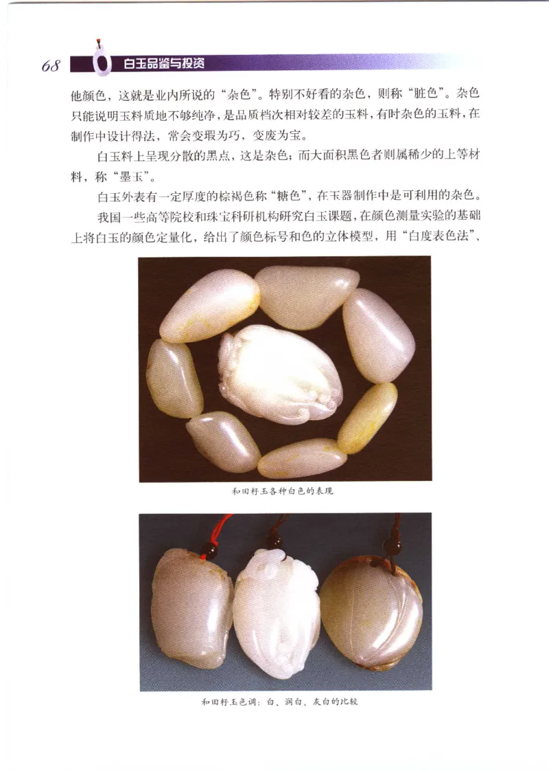 白玉品鉴与投资__X018-玉石珠宝鉴定教程最新合集_5、玉石鉴定专题全套课程_玉石电子书_玉石电子书