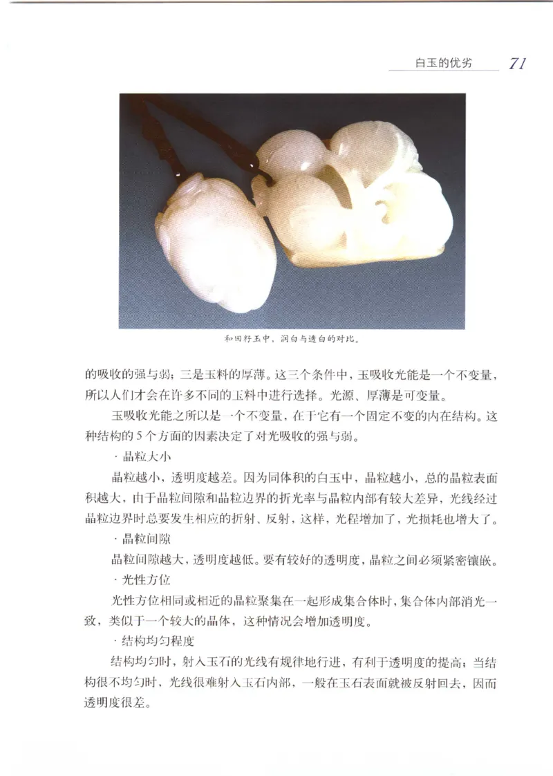 白玉品鉴与投资__X018-玉石珠宝鉴定教程最新合集_5、玉石鉴定专题全套课程_玉石电子书_玉石电子书