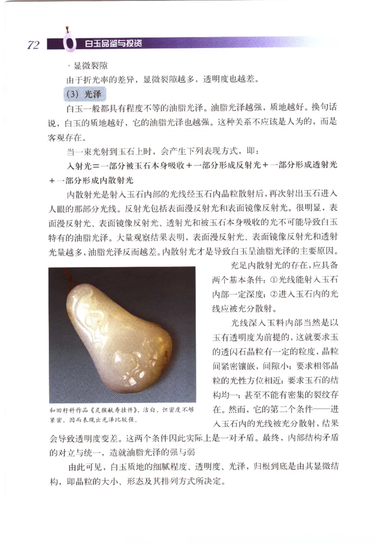 白玉品鉴与投资__X018-玉石珠宝鉴定教程最新合集_5、玉石鉴定专题全套课程_玉石电子书_玉石电子书