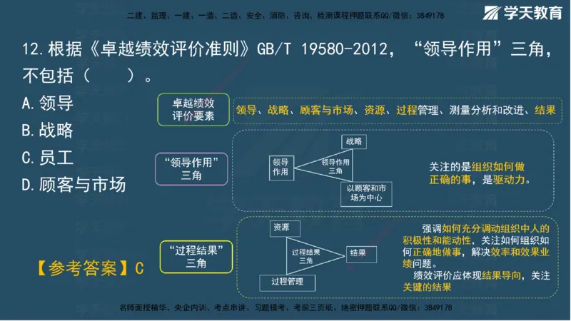 01.2025一建A计划考前实战管理讲义_2026年一级建造师_2026年一建管理_2025年一建管理SVIP_04-冲刺串讲✿考点强化✿小灶集训_44-管理《A计划实战班》梁宏飞XT_--配套讲义--