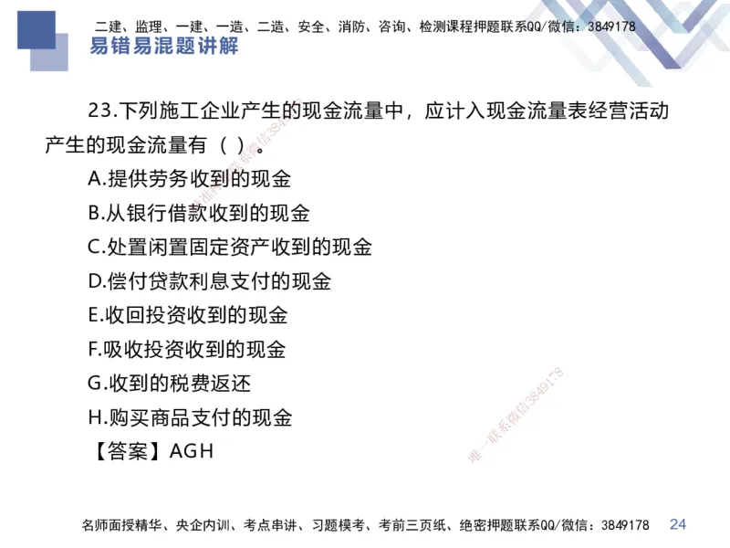 01.2025李理-易错易混题讲解-经济_2026年一级建造师_2026年一建经济_2025年一建经济SVIP_04-冲刺串讲✿考点强化✿小灶集训_39-经济《易错易混讲解》李理HX_讲义