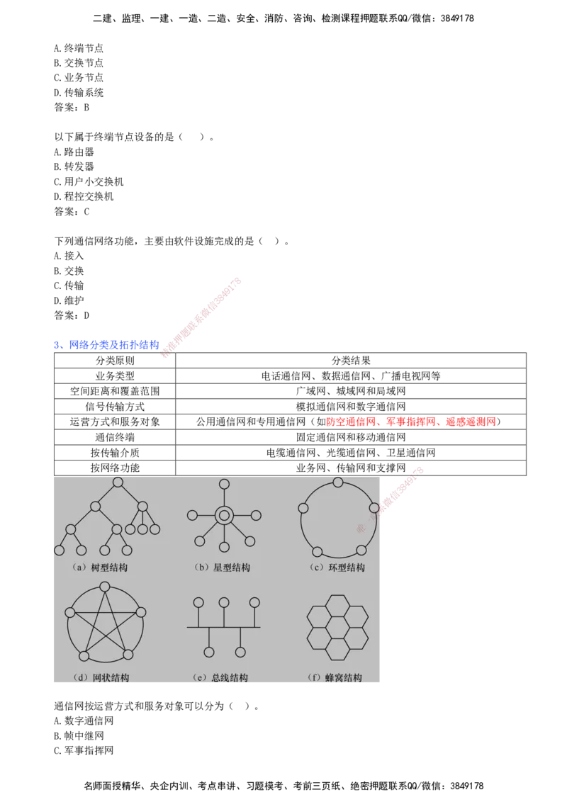 01.01-第1章-1.1-通信网（一）_2026年一级建造师_2026年一建通信_2026年一建通信SVIP_2026一建通信SVIP_02-基础精讲✿高端面授✿深度强化_06-2026年一建通信-天一网校-天一精讲班-邵春宝