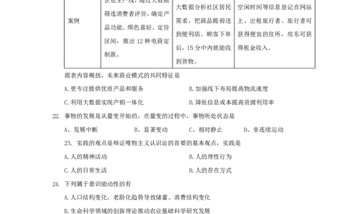 2015年高考政治试卷（上海）（空白卷）_政治历年高考真题_新&middot;PDF版2008-2025&middot;高考政治真题_政治（按年份分类）2008-2025_2015&middot;政治高考真题