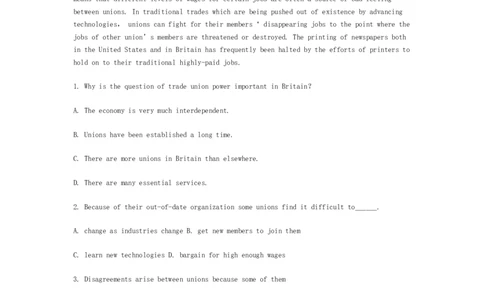 英语专项深度练习&mdash;&mdash;阅读理解(二)_2025春招题库汇总_国企题库_中国烟草_3Yancao笔试专业完整知识点（仅需看本专业）_3.7英语_3.英语阅读理解