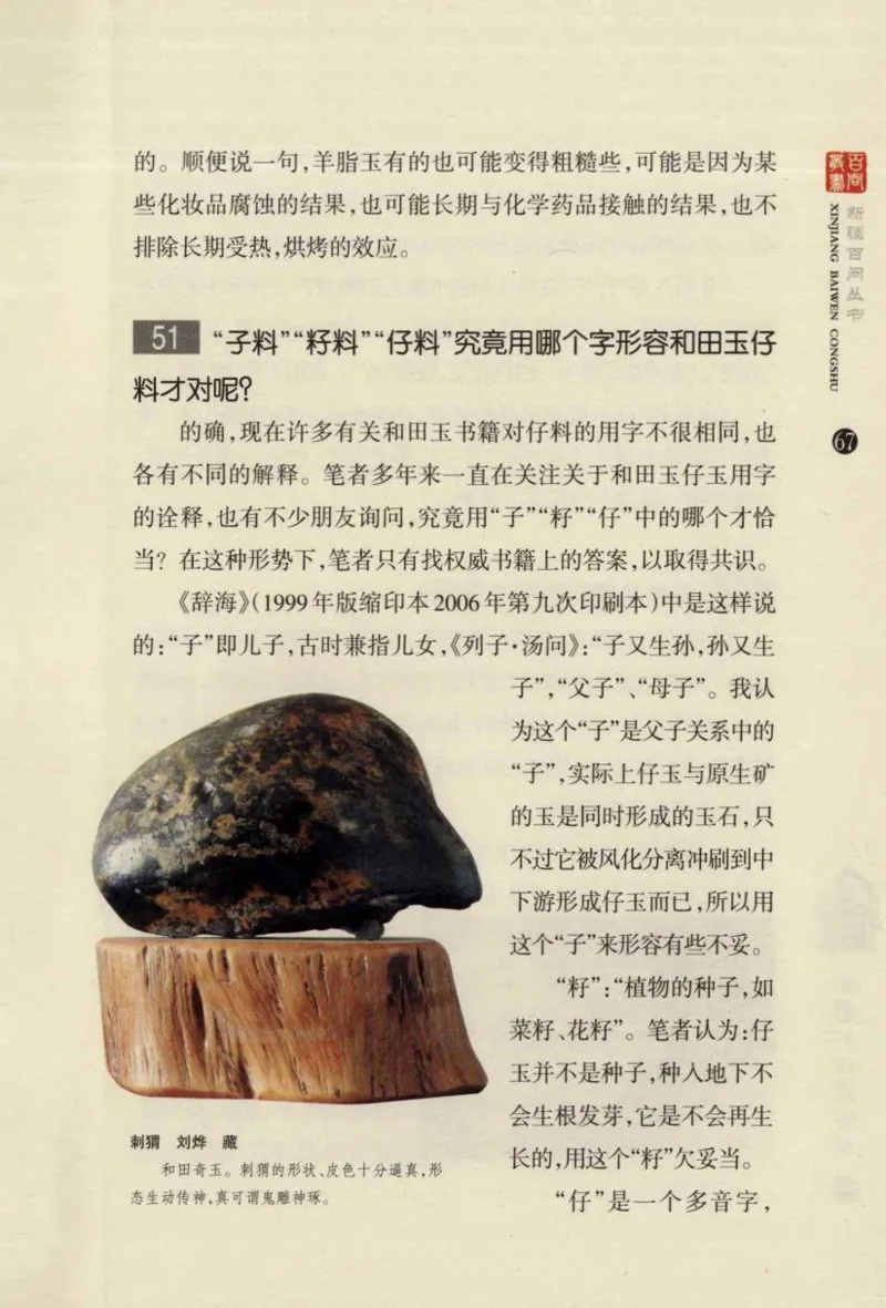 新疆和田玉百问_X018-玉石珠宝鉴定教程最新合集_7、和田玉鉴定专题全套课程_和田玉电子书