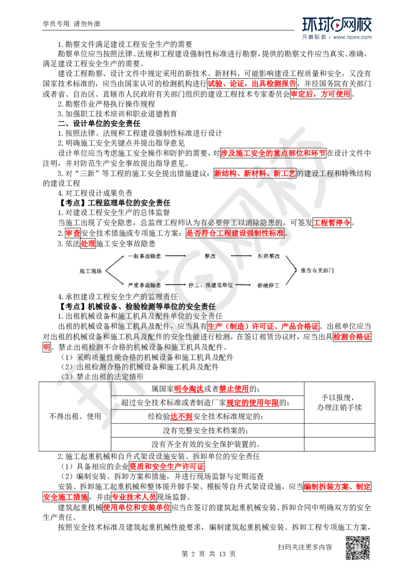 25.第25讲-61-63安全责任、安全生产许可证、安全生产责任制度_2026年一建法规_2025年一建法规SVIP_02-基础精讲✿高端面授✿深度强化_21-法规《考点精讲班》王丽雪、安国庆HQ