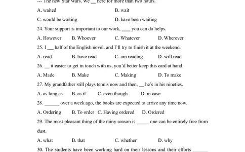 2016年高考英语试卷（北京）（空白卷）_英语历年高考真题_新&middot;Word版2008-2025&middot;高考英语真题_英语（按年份分类）2008-2025_2016&middot;高考英语真题