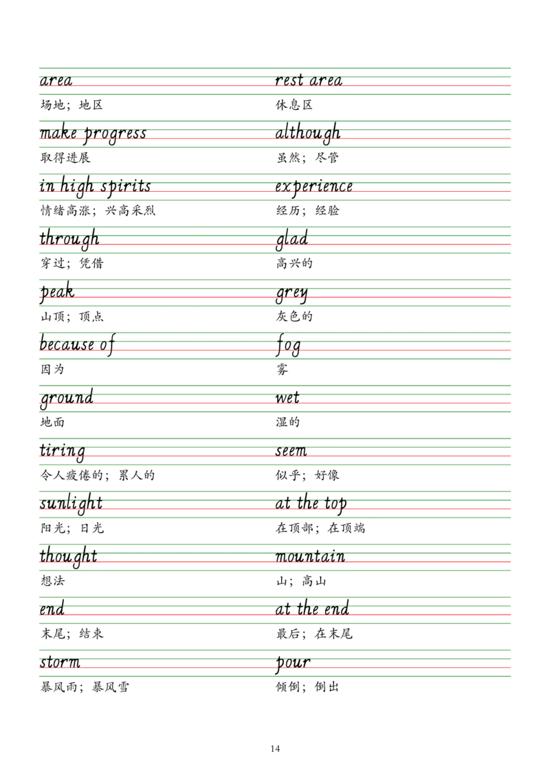 2025春新版七下人教版单词意大利斜体字帖-Unit1-8_初中英语新版_最新人教版英语七年级下册_七下英语2025版_09.2025春英语人教7下字帖资料包