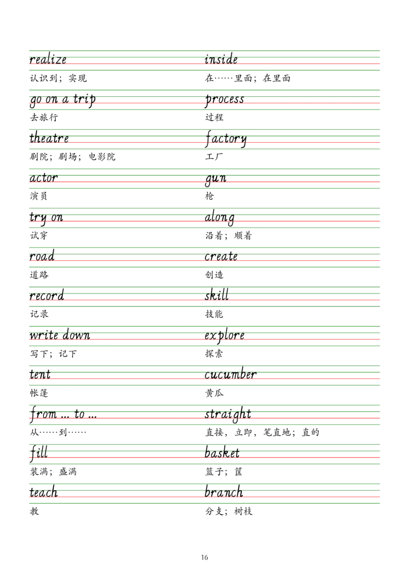 2025春新版七下人教版单词意大利斜体字帖-Unit1-8_初中英语新版_最新人教版英语七年级下册_七下英语2025版_09.2025春英语人教7下字帖资料包