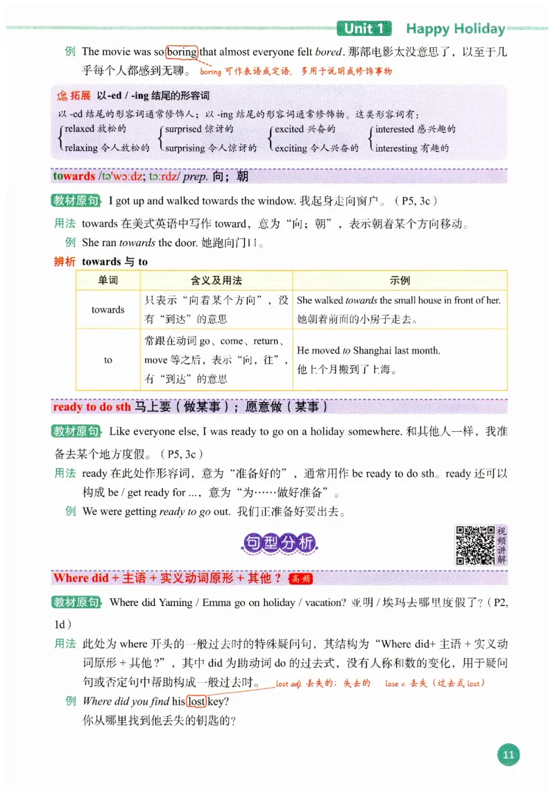 2025秋新人教版八年级上册英语课堂笔记_初中英语新版_人教版初中英语课ben电子版赠品_初中英语8年级上册