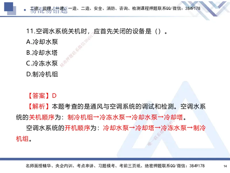 01.2025石莉-易错易混题讲解-机电_2026年一级建造师_2026年一建机电_2025年一建机电SVIP_04-冲刺串讲✿考点强化✿小灶集训_62-机电《易错易混讲解》石莉HX_讲义