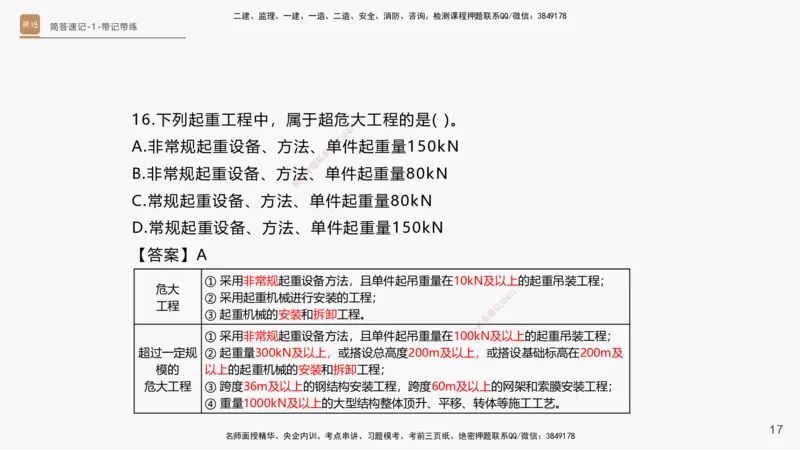 01.2025杨海军-简答速记-机电实务1、2（带记）_2026年一级建造师_2026年一建机电_2025年一建机电SVIP_03-习题精析✿实战特训✿模考通关_46-机电《简答速记带练》杨海军HX_讲义