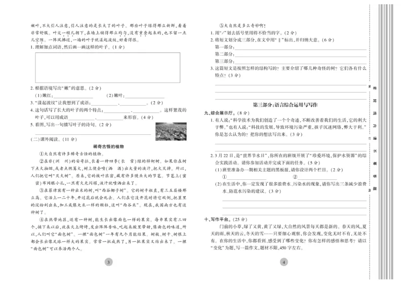 《核心期末》4年级上册语文（RJ版）_2024年人教版小学数学一二三四五六年级上册下册期中期末试a0747_小学全科《同步练习+精品试卷》打包下载（1-6年级单元月考期中期末试卷）