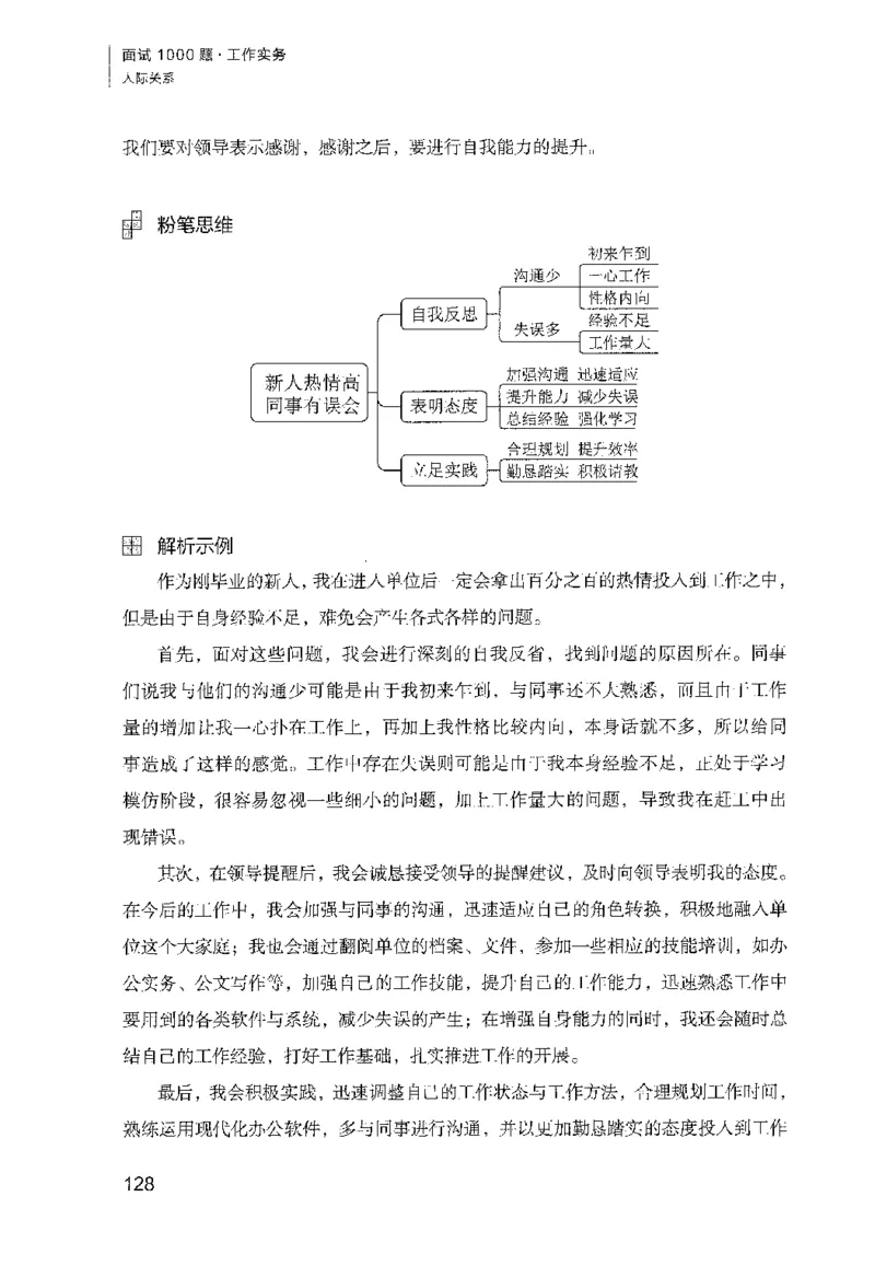 面试1000（工作实务&middot;人际关系）_2025春招题库汇总_十大行测题库_2023年十大热门题库更新中_09、易考汇总_银行面试_半结构化_粉笔面试1000题