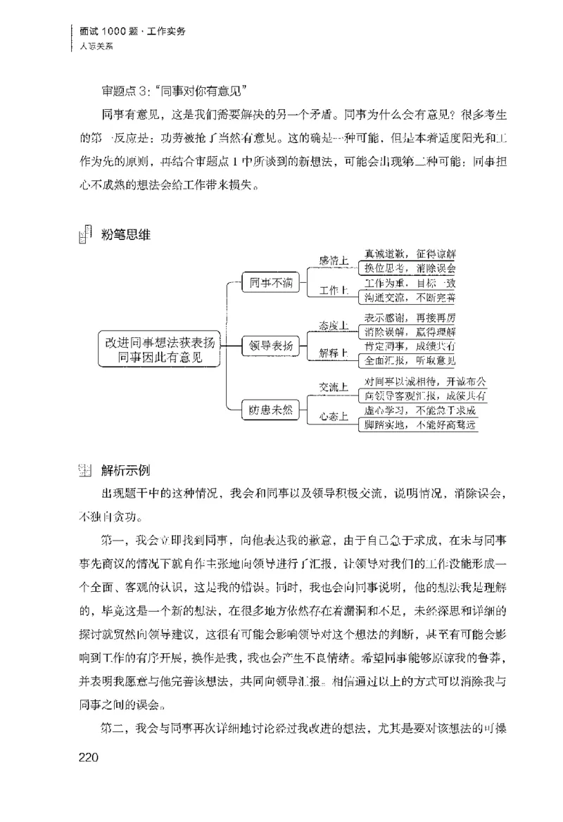 面试1000（工作实务&middot;人际关系）_2025春招题库汇总_十大行测题库_2023年十大热门题库更新中_09、易考汇总_银行面试_半结构化_粉笔面试1000题