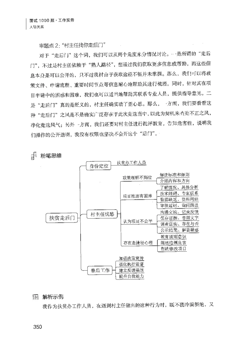 面试1000（工作实务&middot;人际关系）_2025春招题库汇总_十大行测题库_2023年十大热门题库更新中_09、易考汇总_银行面试_半结构化_粉笔面试1000题