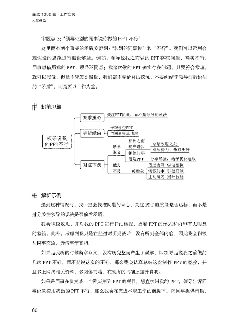 面试1000（工作实务&middot;人际关系）_2025春招题库汇总_十大行测题库_2023年十大热门题库更新中_09、易考汇总_银行面试_半结构化_粉笔面试1000题