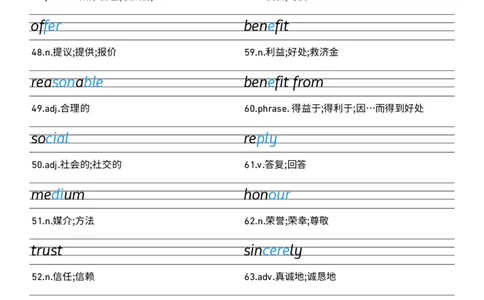 2025秋人教版八年级上册英语U8衡水体字帖_初中英语新版_最新人教版英语八年级上册_新版_初中英语8上新更新第三套可选择_10单词默写+字帖_字帖