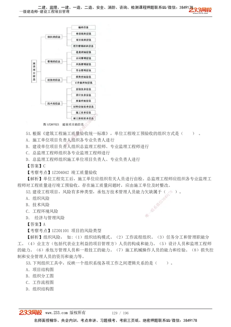 233-管理-真题解析-2019-2025_2026年一级建造师_2026年一建管理_2026年一建管理SVIP_2026一建管理SVIP_03-习题精析✿实战特训✿模考通关_07-2026年一建管理-233网校-真题解析班-名师