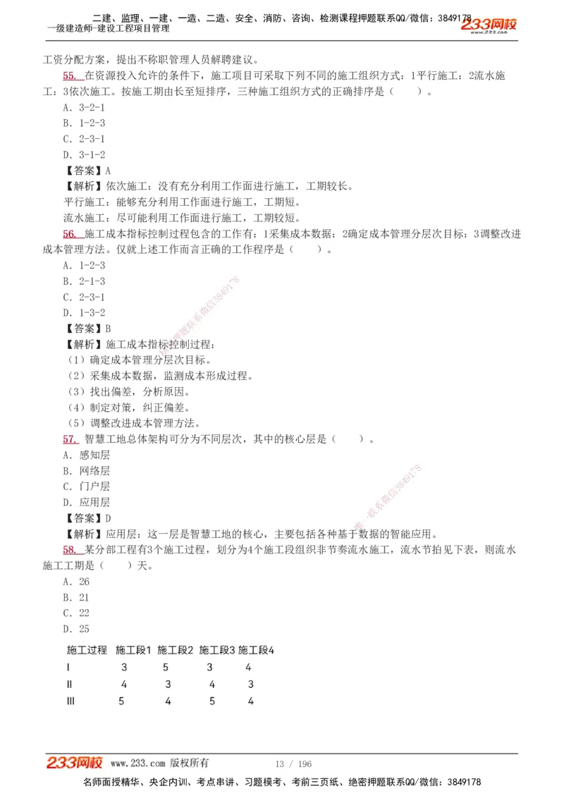 233-管理-真题解析-2019-2025_2026年一级建造师_2026年一建管理_2026年一建管理SVIP_2026一建管理SVIP_03-习题精析✿实战特训✿模考通关_07-2026年一建管理-233网校-真题解析班-名师