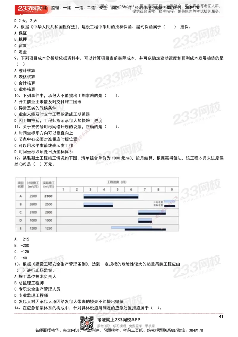233-管理-历年真题-20-24年_2026年一级建造师_2026年一建管理_2025年一建管理SVIP_01-精华文档✿电子教材✿历年真题_02-历年真题PDF